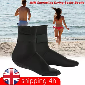 Socks Wetsuit Shoes Men Women Neoprene Beach Surfing Scuba Diving 3mm Kayak - Picture 1 of 12