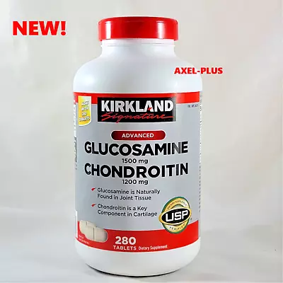 Kirkland Signature  Glucosamine & Chondroitin, 280 Tablets - Image 1 of 3