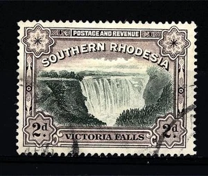 SOUTHERN RHODESIA - RHODESIA MERIDIONALE - 1935 - Cascate Vittoria - 2.d - Picture 1 of 1