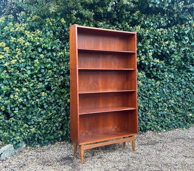 MID CENTURY DANISH BOOKCASE BY JOHANNES SORTH FOR BORNHOLM MOBELFABRIK - Image 1 of 4