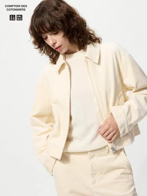 UNIQLO and COMPTOIR DES COTONNIERS Pana Chaqueta Corta Mujer 480100 Nuevo Foto 1 de 4