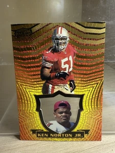 Tarjeta de fútbol americano Ken Norton Jr. 1997 Pacific Invincible #131 - Imagen 1 de 2