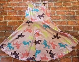 Jk Unicorn Girls Dress Sz 4 5 4/5 - Picture 1 of 1