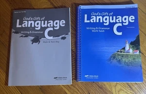 Abeka Language Series God's Gift of Language C Answer Key & Quiz/Test Key - Picture 1 of 6