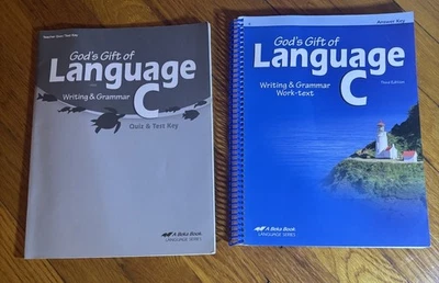 Abeka Language Series God's Gift of Language C Answer Key & Quiz/Test Key - Image 1 of 4