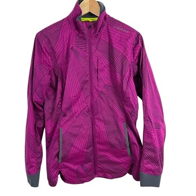 Brooks Run Happy Drift Shell Jacket Size Medium - Image 1 of 4