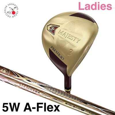 Majesty Prestigio XII 12 Ladies Fairway Wood 5W A-Flex TL750 Graphite Shaft RH - Image 1 of 4