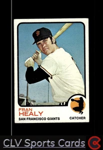 San Francisco Giants Fran Healy Topps Baseball Near Mint or Better - Bild 1 von 2