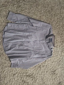 Dockers Herren Button-Down Hemd braun/blau kariert Large Wpl423 - Bild 1 von 3