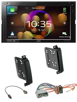 JVC DAB MP3 2DIN Bluetooth USB Autoradio für Dodge Durango Jeep Grand Cherokee a - Bild 1 von 4