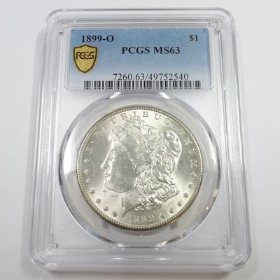 1899 O PCGS MS63 - Silver Morgan Dollar $1 US Coin #57632B - Image 1 of 3