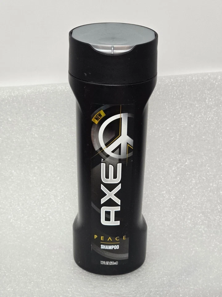 Axe Peace Mens Shampoo 12 Fl Oz Black Bottle With Lid Retired - Image 1 of 2