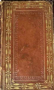 MINIATURE BOOK “MINSTREL” By James Beattie 1824 Jones & Co. Excellent Condition  - Picture 1 of 11