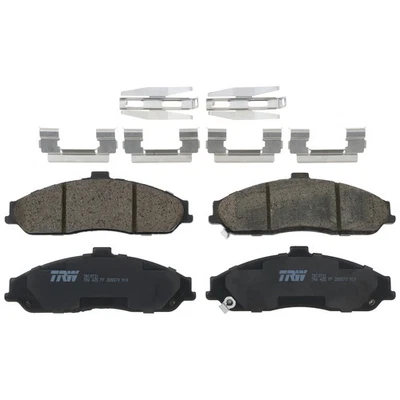 Disc Brake Pad Set for Chevrolet Corvette 1997 - 2013 TRW  Pro TRC0731 Foto 1 de 4