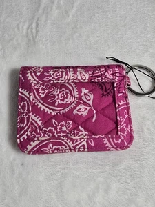 Vera Bradley Reiseausweis Reisepass Etui gestempelt Paisley - Bild 1 von 5