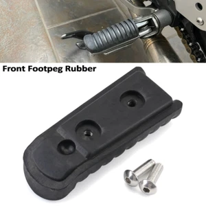 Rider Front Footrest Foot Pegs Rubber For KAWASAKI ER-6N/F Z1000/SX Z900RS/SE - Picture 1 of 24