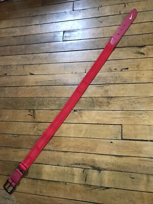 Cinturón de béisbol ajustable elástico rojo Nike Swoosh para hombre (talla única) #129862 Foto 1 de 4