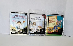 McDonald's Happy Meal Books Lot Of 3 Amelia Bedelia Mercer Mayer Numeroff - Picture 1 of 7
