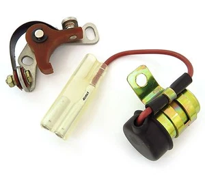 Points Condenser Kit 1966-79 Honda CT90 CM91 Trail ATC90 ST90 TL125 XL125 XL175 - Picture 1 of 1