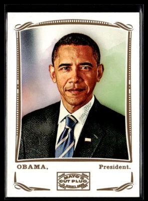 2009 Topps Mayo Cut Plug Football Barack Obama USA President #205 - Image 1 of 2