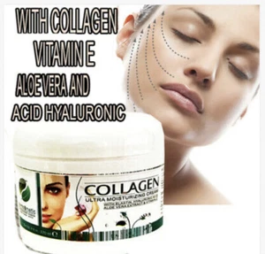 ELASTIN FIRMING CREME Collagen Dry Skin Anti Aging Wrinkle Natural Cream 4 oz - Picture 1 of 3