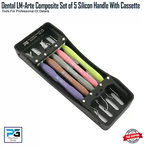 Dental Composite Filling LMW-Arte & Restorative Instruments 5Pcs With Cassette - Picture 1 of 12