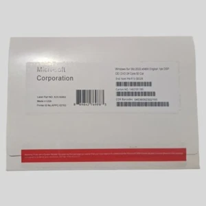 Microsoft Windows Server 2022 Standard 64bit 24 Core 50 CALs DVD & Key English - Picture 1 of 2
