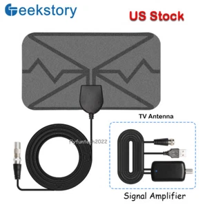 Antenna TV Digitale per Supporto Smart TV 4K 1080p con Booster Segnale-Stock USA - Foto 1 di 7