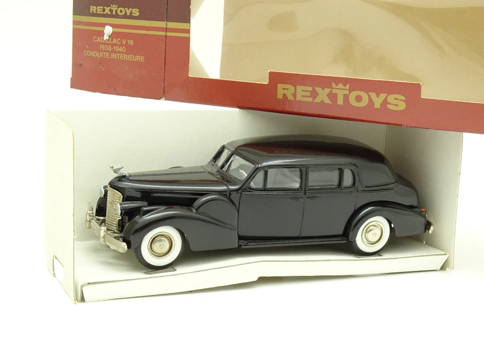 RexToys 1/43 - Cadillac V16 Conduzione Interna 1940 Nera - Immagine 1 di 1