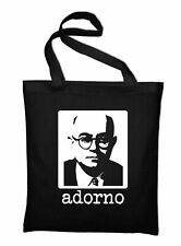 Theodor W Adorno Borsa di Juta Sacchetto Borsa di Stoffa Cotone Filosofo