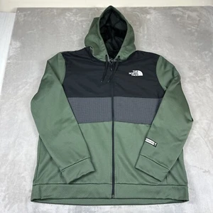 The North Face Jacket Men's Size XXL Green Grey Black Overlay Hike Camp Climb - Picture 1 of 13