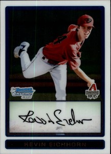 2009 Bowman Chrome Prospects Diamondbacks Baseball Card #BCP151 Kevin Eichhorn