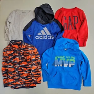 Boys 5T Sweatshirt Bundle 5 Pieces Gap Adidas Koalakid - Picture 1 of 7