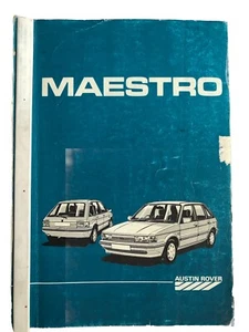Maestro Repair Manual Austin Rover 1.3 1.6 2.0 Factory Original Rare 1983-87 on - Picture 1 of 10