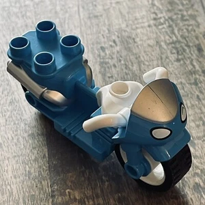 Motocicleta Lego Duplo azul - Imagen 1 de 2