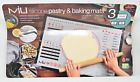 MIU Silicone Non-Stick Pastry and Baking Mat 3 Piece Set