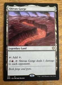 MTG Dominaria United Commander, Shivan Gorge - Picture 1 of 1