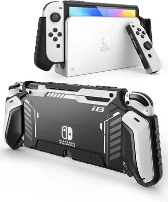 i-Blason Armorbox para NintendoSwitch Estuche OLED Acoplable Cubierta Trasera Fácil Enganche Foto 1 de 4