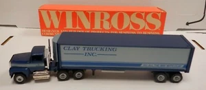 Clay Trucking Inc Winross Diecast Truck & Trailer 1:64 031820DBT2 - Imagen 1 de 2