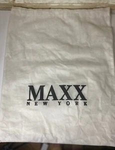 Maxx New York Cotton Drawstring Dust Bag Storage 17.5"x 21.5” Purses Shoes - Picture 1 of 7