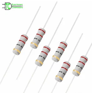 1W Resistors Metal oxide 5% Full range available 10 pack 0.22 ohm  to 2.2M ohm - Picture 1 of 8