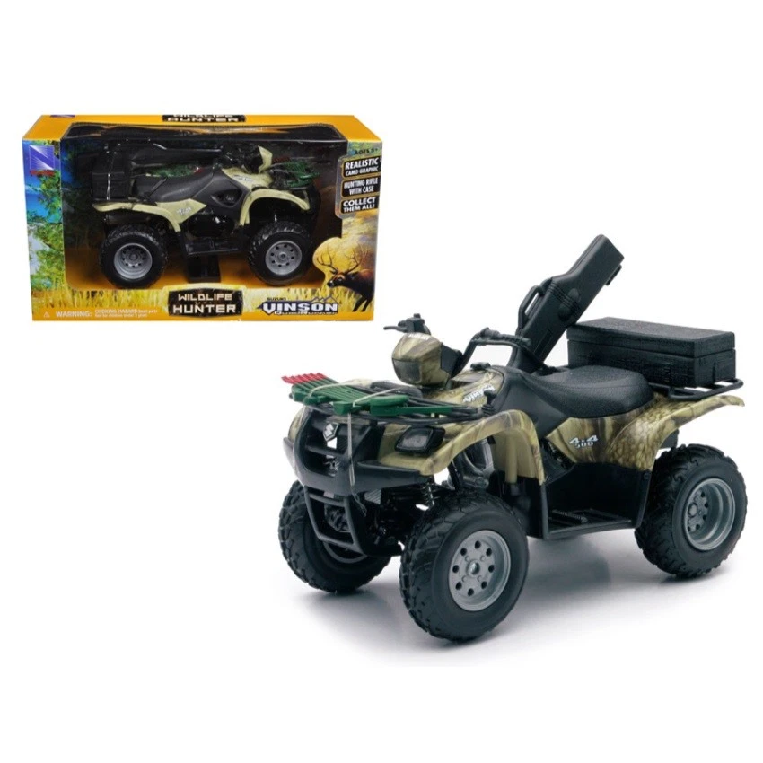 1/12 Suzuki Vinson Auto 500 4x4 Camo ATV