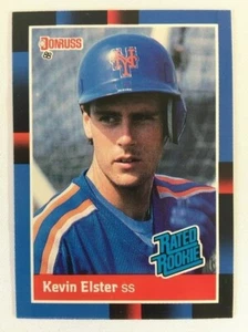 1988 Donruss KEVIN ELSTER RATED ROOKIE New York Mets No. 37 - Picture 1 of 2