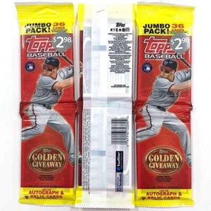 2012 Topps Update Series Baseball factory sealed 36-card Jumbo Fat Hanger Pack - Picture 1 of 3