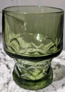 Grün 9 Unzen Honeycomb GEORGIAN Glas Becher Ersatz - Bild 1 von 3