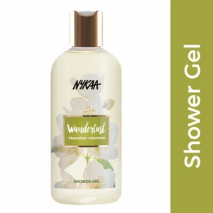 Nykaa Wanderlust Shower Gel Hawaiian Jasmine 300 ml Natural Skin Face Body Care - Picture 1 of 6