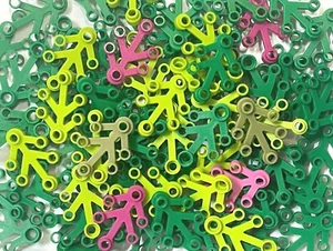 Lego®  2423 Plant Leaves 4 x 3. Tree Leaves. You Pick 10 Pack. - Picture 1 of 9