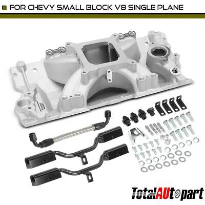 New 4150 EFI Single Plane Fuel Injection Intake Manifold for Buick Chevrolet GMC - Image 1 of 4