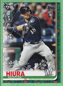 2019 Topps Holiday Walmart Rookie #HW43 Keston Hiura Boston Red Sox - Picture 1 of 2