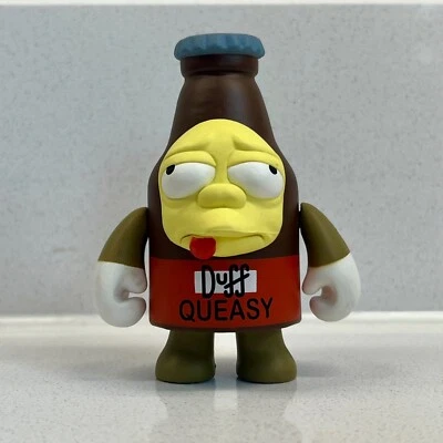 Simpsons • Queasy Duff w/ Box • 25th Anniversary • Kidrobot Vinyl Figure - Image 1 of 4